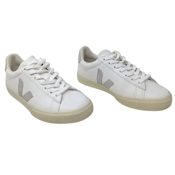 Veja Campo Extra White Natural Suede Leather Sneakers EU 40 US 9 - Picture 2 of 6